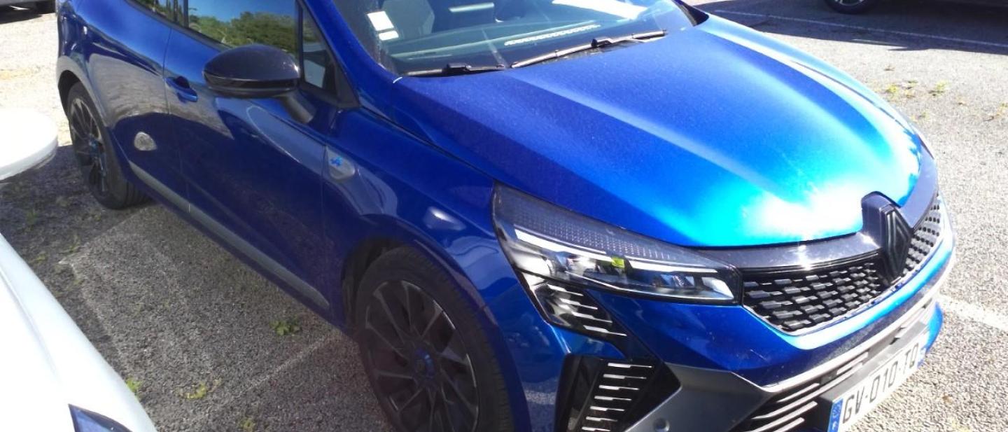 CLIO 5 ALPINE BLEUE -3 ANS